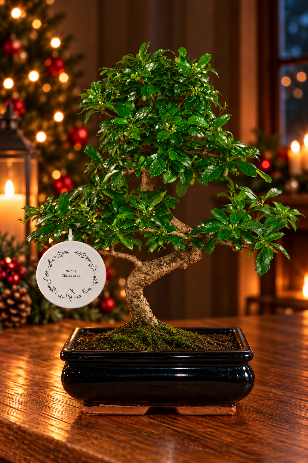 12-Year-Old Twisty Fukien Tea Tree (Carmona microphylla) – Elegant Flowering Christmas Bonsai Gift