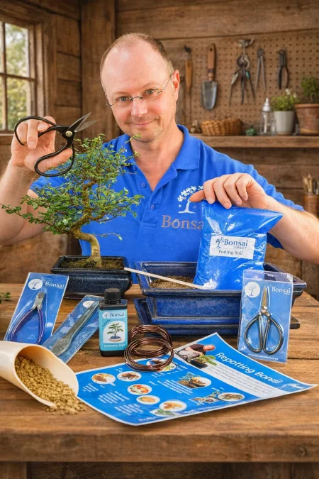 Ultimate Bonsai Tree Kit – Pruning, Wiring and Repotting Made Easy
