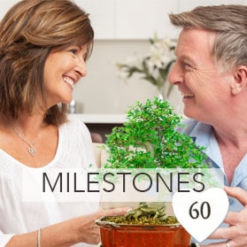 Milestone birthday bonsai gifts for sale