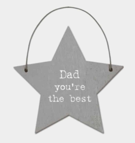 Dad You're the Best Star Tag