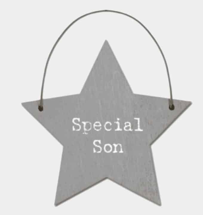 Special Son Star Tag