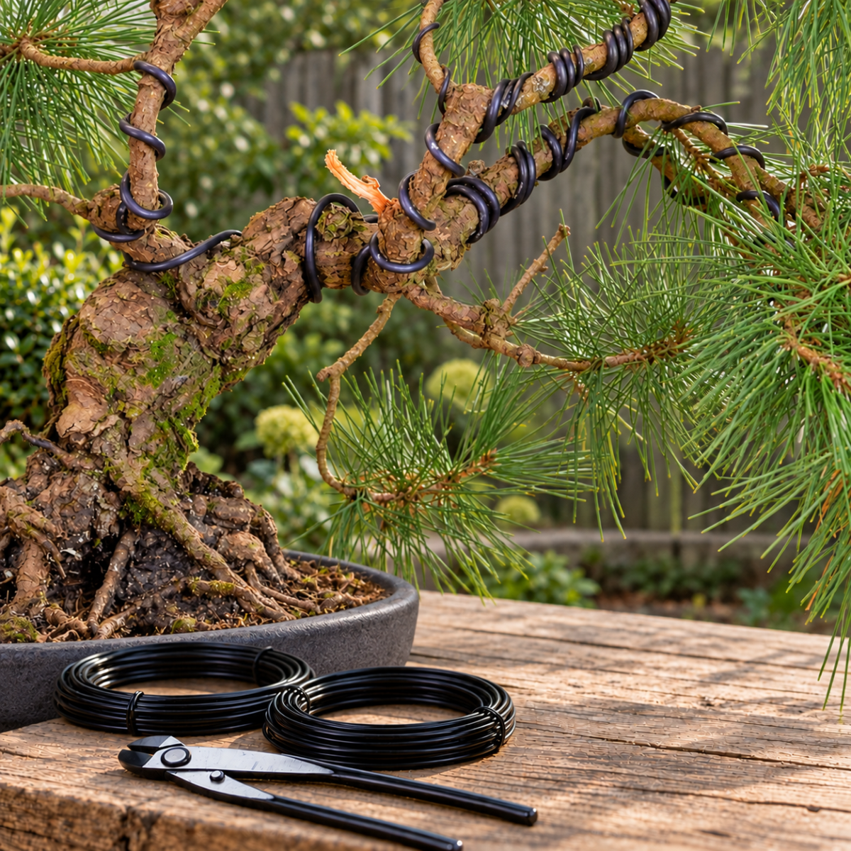 Wiring and Styling a bonsai tree