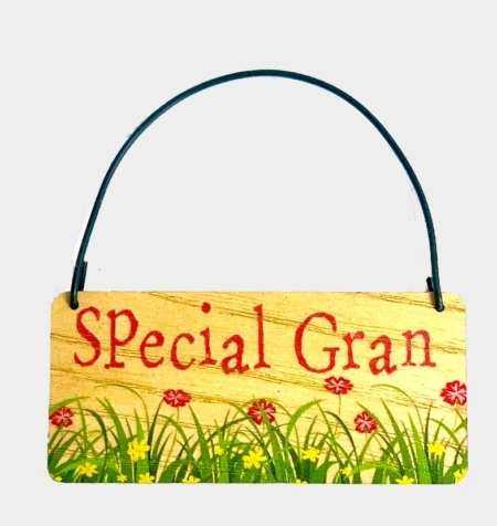 Wooden Tag - Special Gran