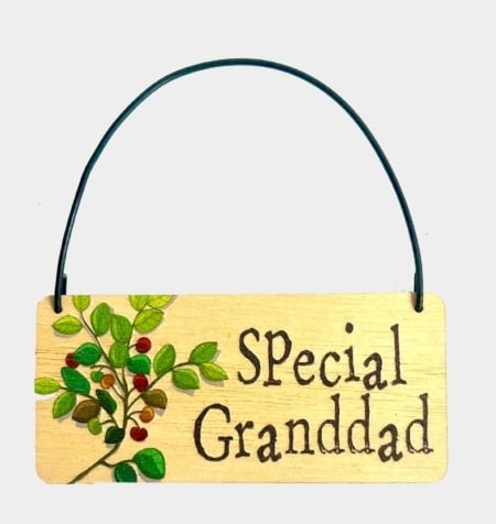 Wooden Tag - Special Granddad