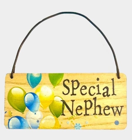 Wooden Tag - Special Nephew
