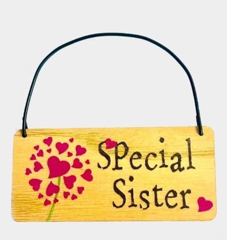 Wooden Tag - Special Sister