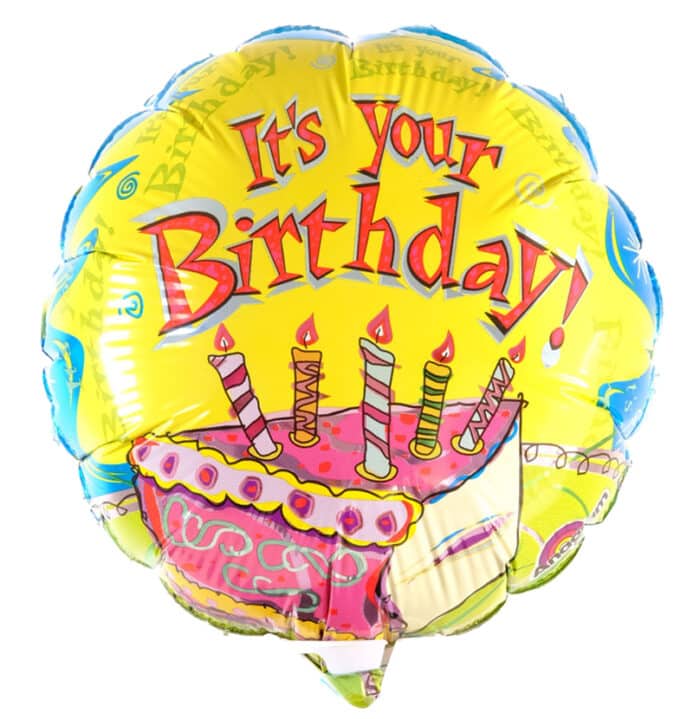 It's Your Birthday Air-Filled Balloon