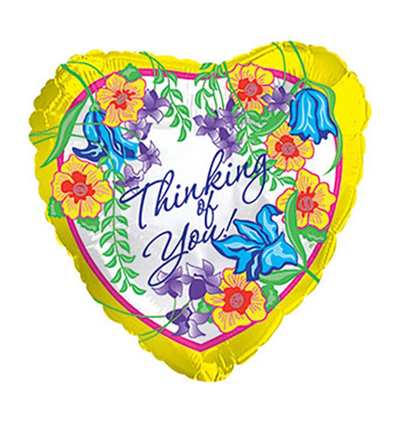 Thinking of You Floral AirFilled Balloon