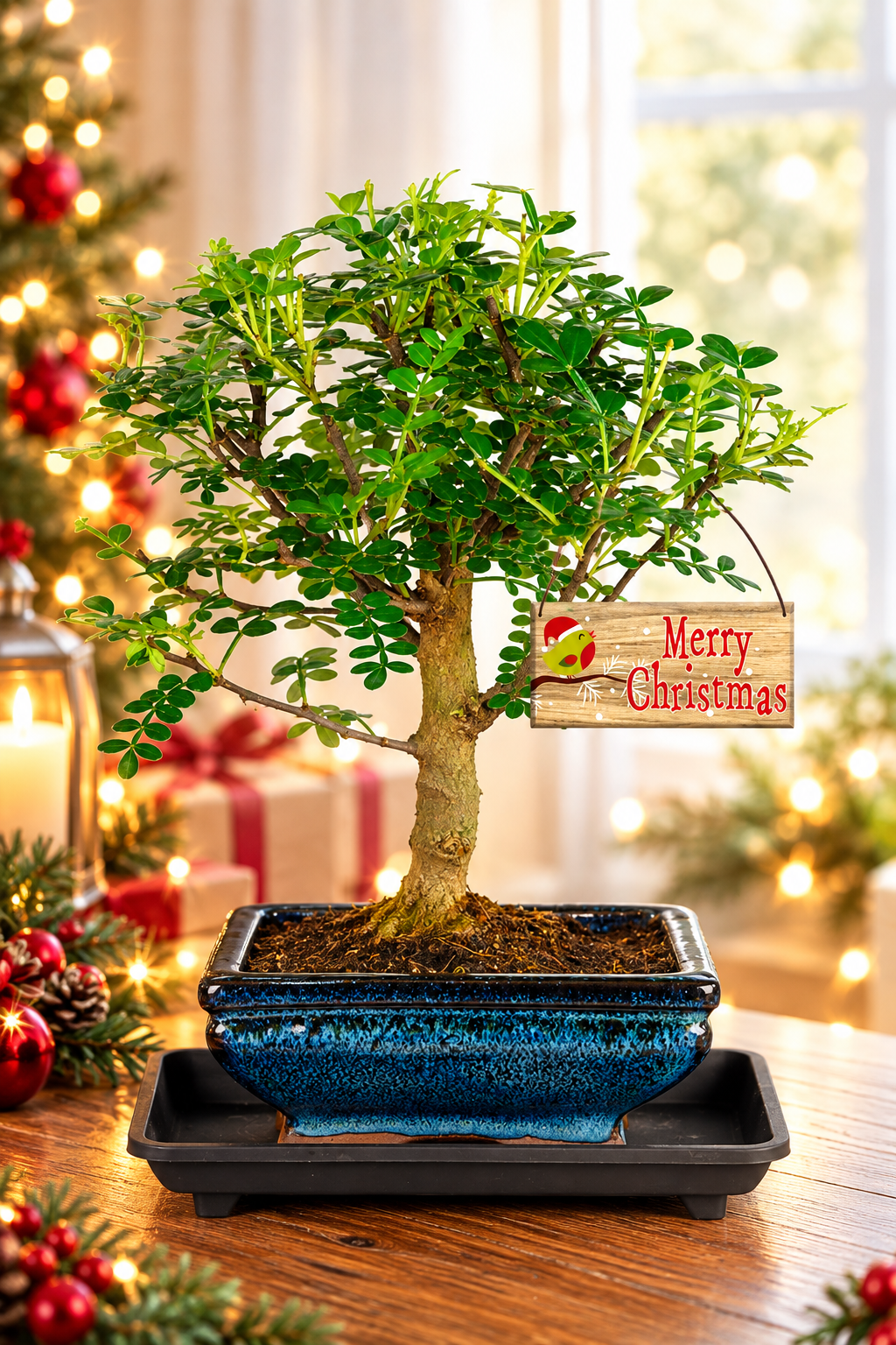 Aromatic Christmas Bonsai Plant | Delivered straight to your door free of charge