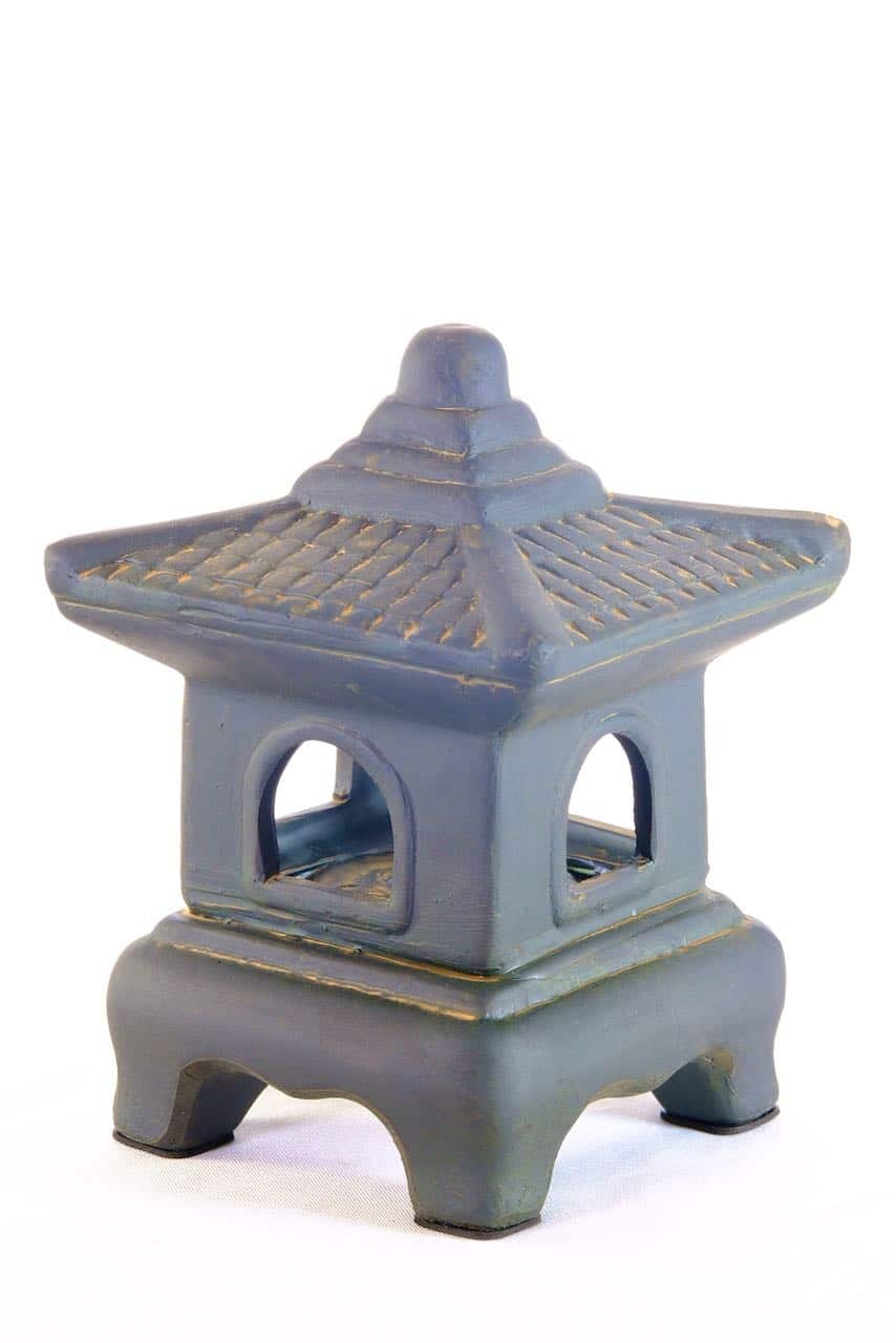 Grey Temple Lantern