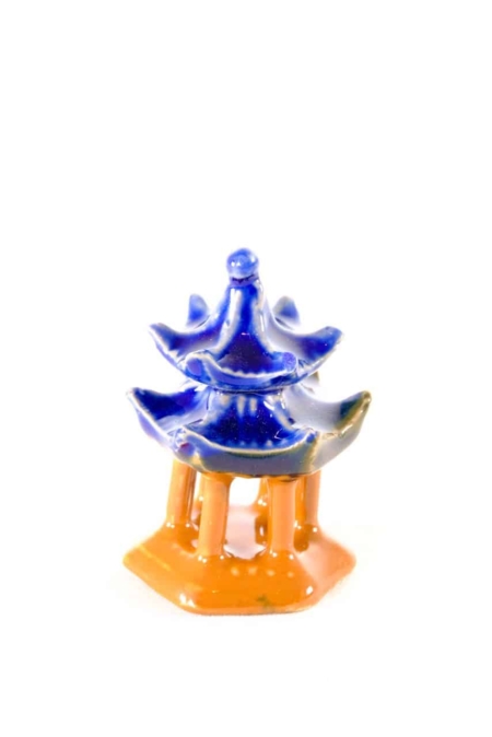 Oriental temple for zen bonsai garden