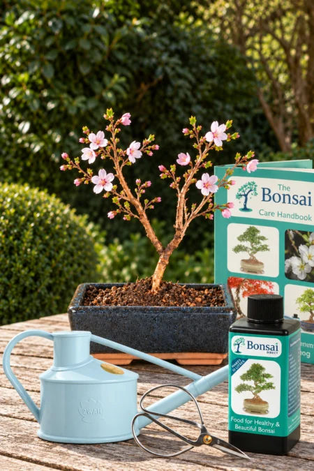 Tiny Cherry Blossom (Prunus incisa βKojo-no-maiβ) Bonsai Tree for Sale β 4-Year-Old Outdoor Starter Kit