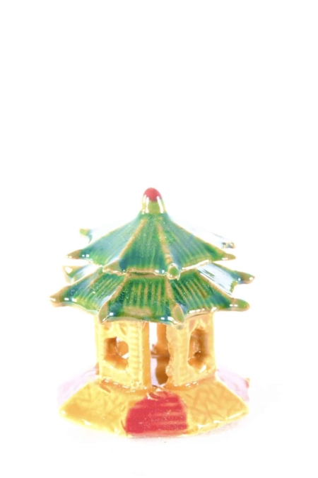 Octagonal Chinese temple for bonsai zen gardens
