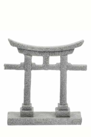 Authentic Japanese Design - Miniature Sandstone Torii Gate"