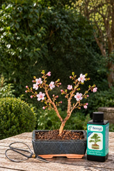 Cherry Blossom Bonsai Tree β 4 Year Old Starter Kit