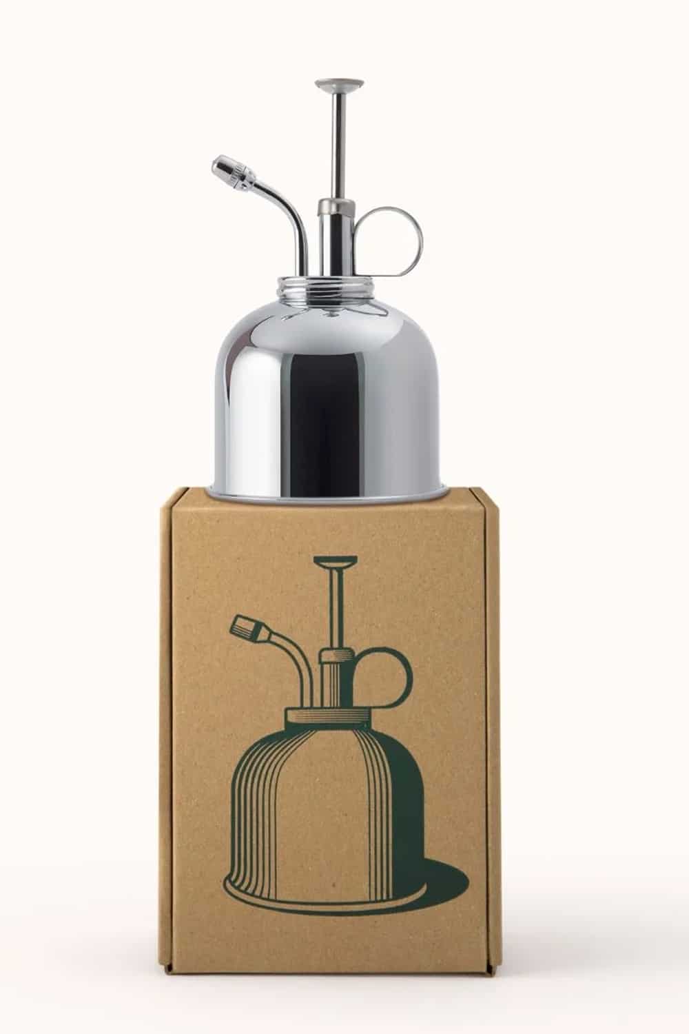 Bonsai tree moister displayed on gift box