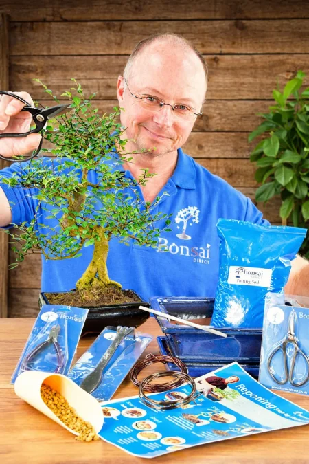 The Ultimate Large Bonsai Kit! Fantastic Hands On Bonsai Pruning, Wiring and Re-Potting Kit