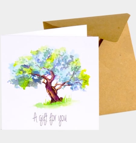 Greetings Card - "A Gift For You"