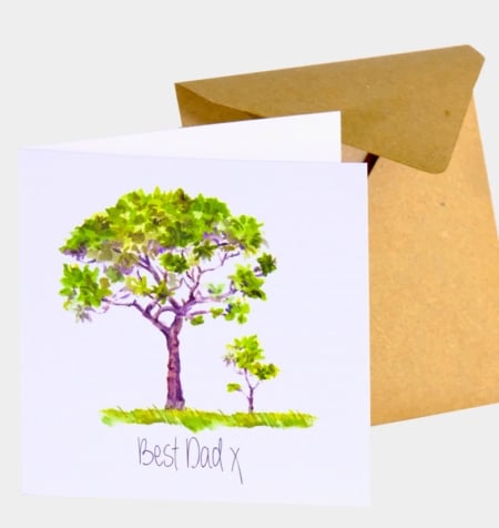 Greetings Card - "Best Dad"