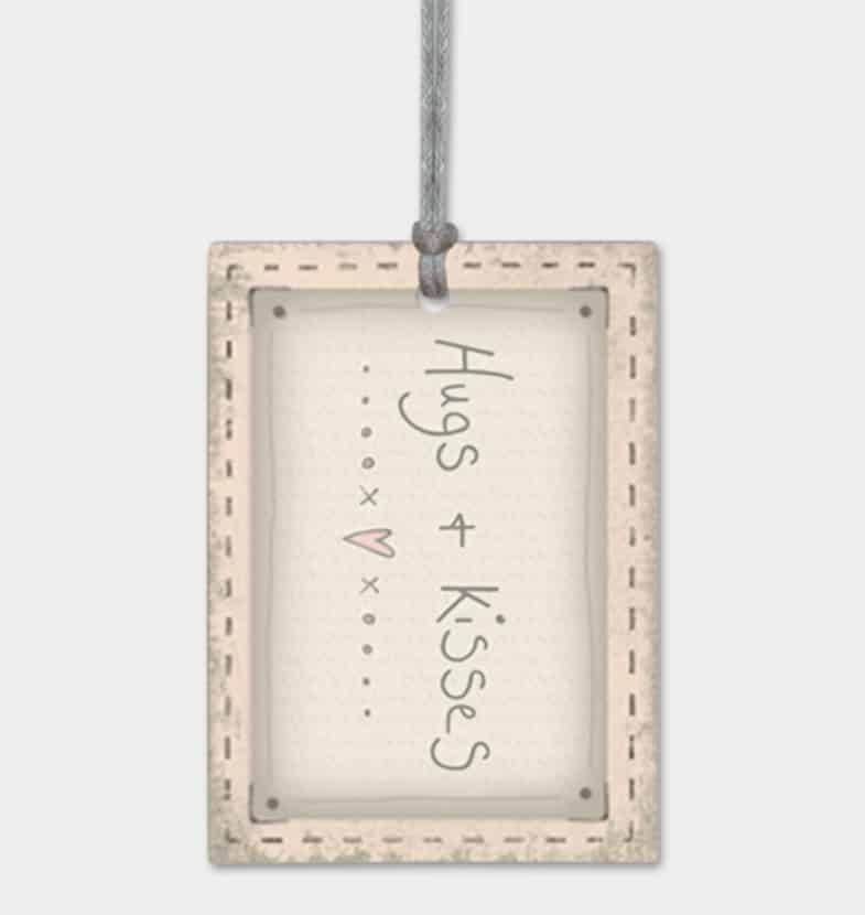 Hugs & Kisses tag