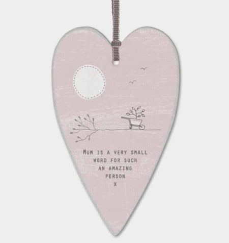 Mum is a very small word for such an amazing person - Pink Heart