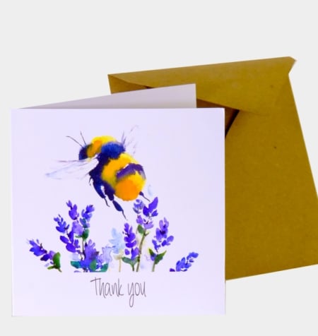 Greetings Card - "Thank You"