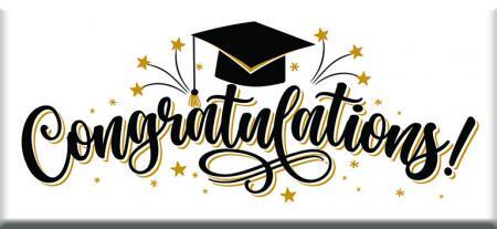 Wooden Tag - Congratulations (Graduation)