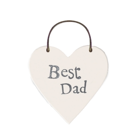 Best Dad Heart Tag
