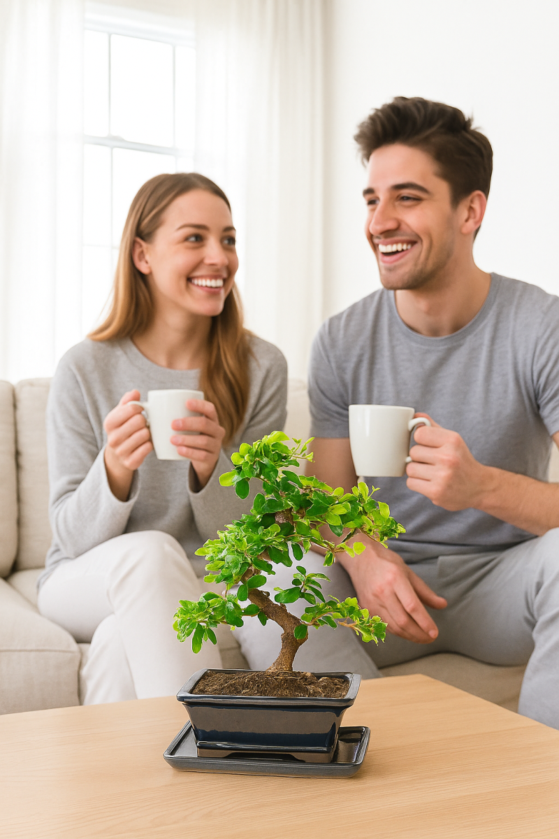 Real bonsai trees for indoors