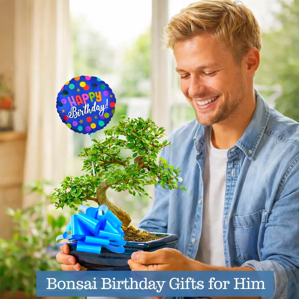 Bonsai birthday gifts for him