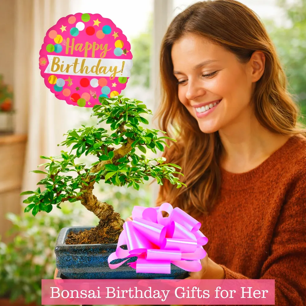 Bonsai birthday gifts for her