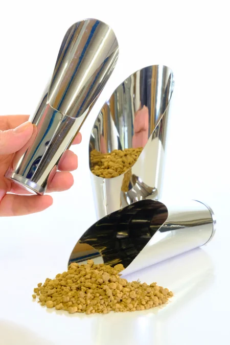 Japanese Bonsai Soil Scoops | Stainless Steel Set of 3