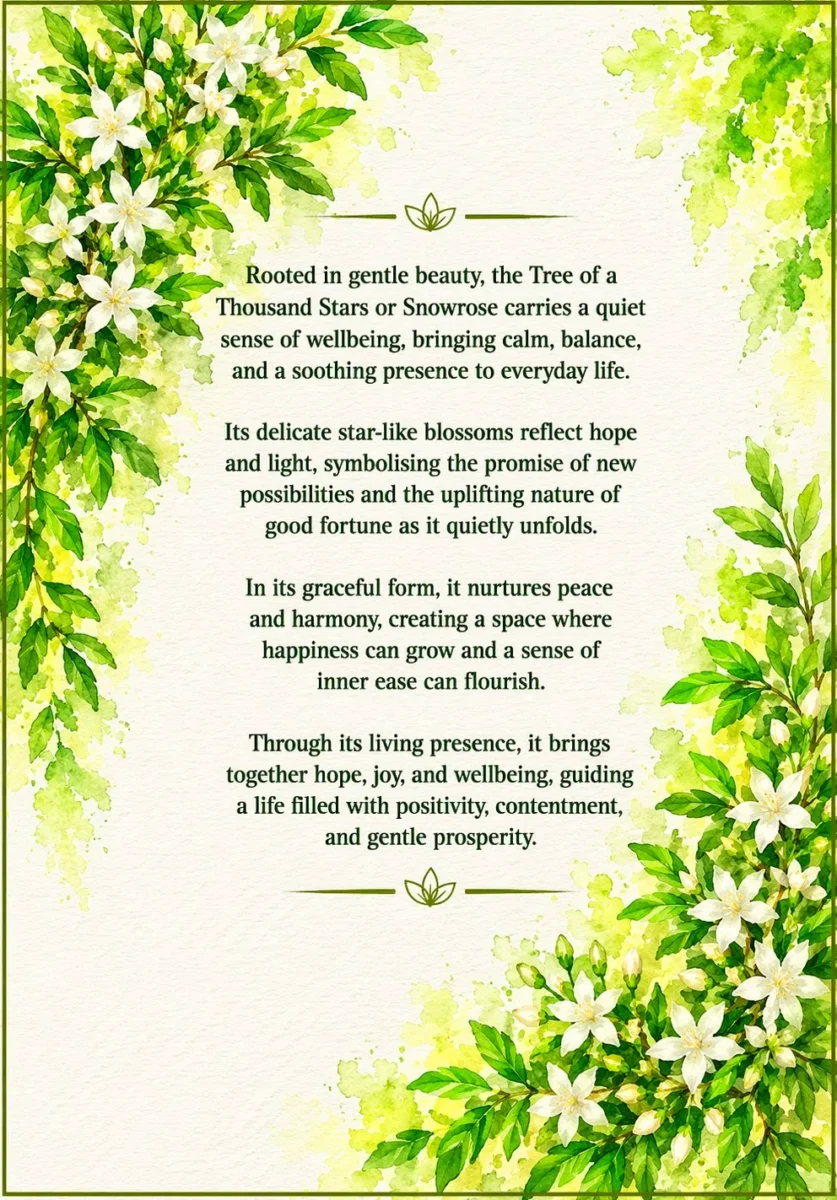 Serissa Bonsai | Inside Bonsai Meanings Card