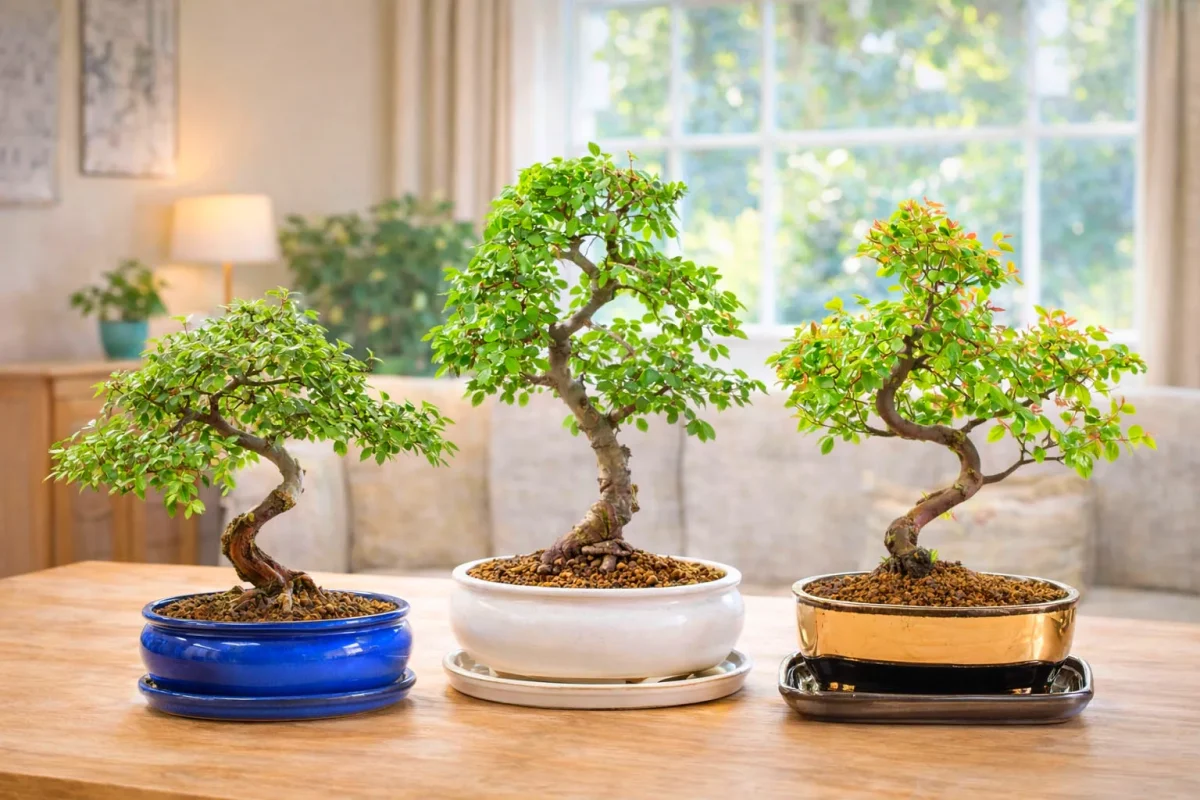High quality specimen indoor bonsai tres grown by Lloyd from Bonsai Direct