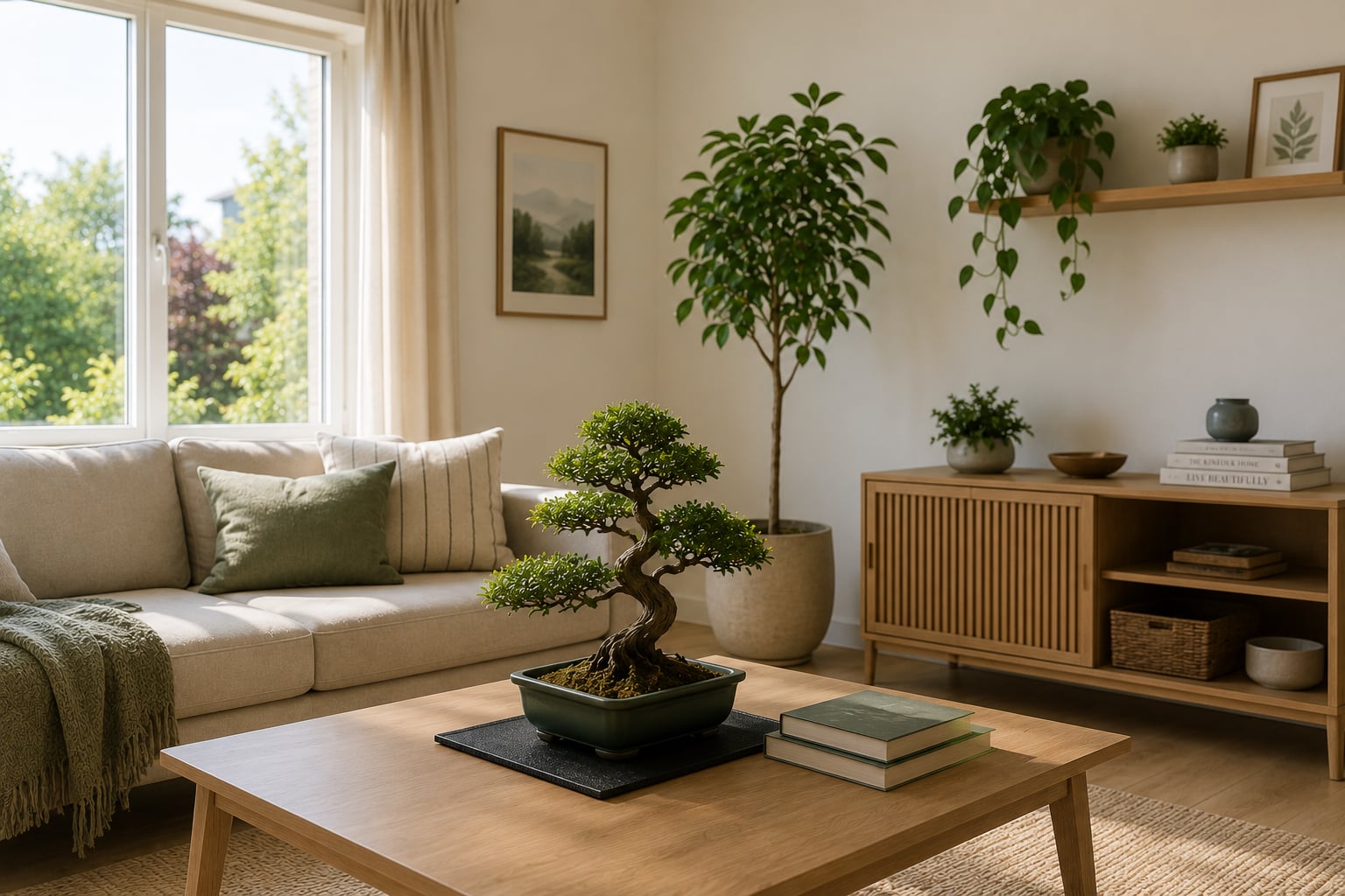 Medium light room
