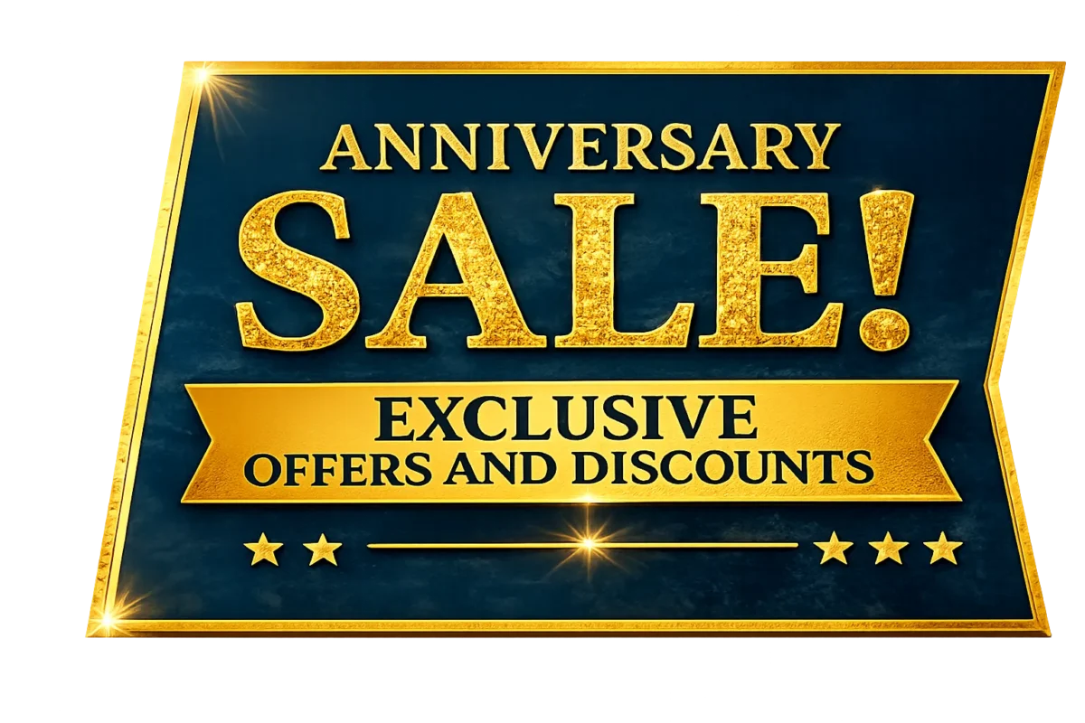 Anniversary Sale banner