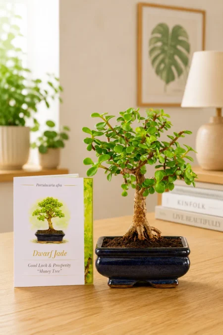 Bonsai Meaning Prosperity - Dwarf Jade "Money Tree" Gift Of Good Luck & Happiness