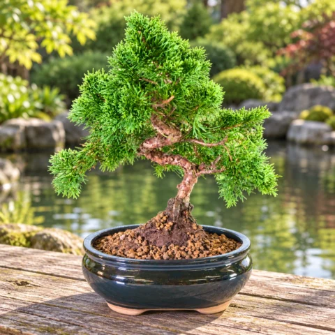 Hardy evergreen Juniper & Pine bonsai trees